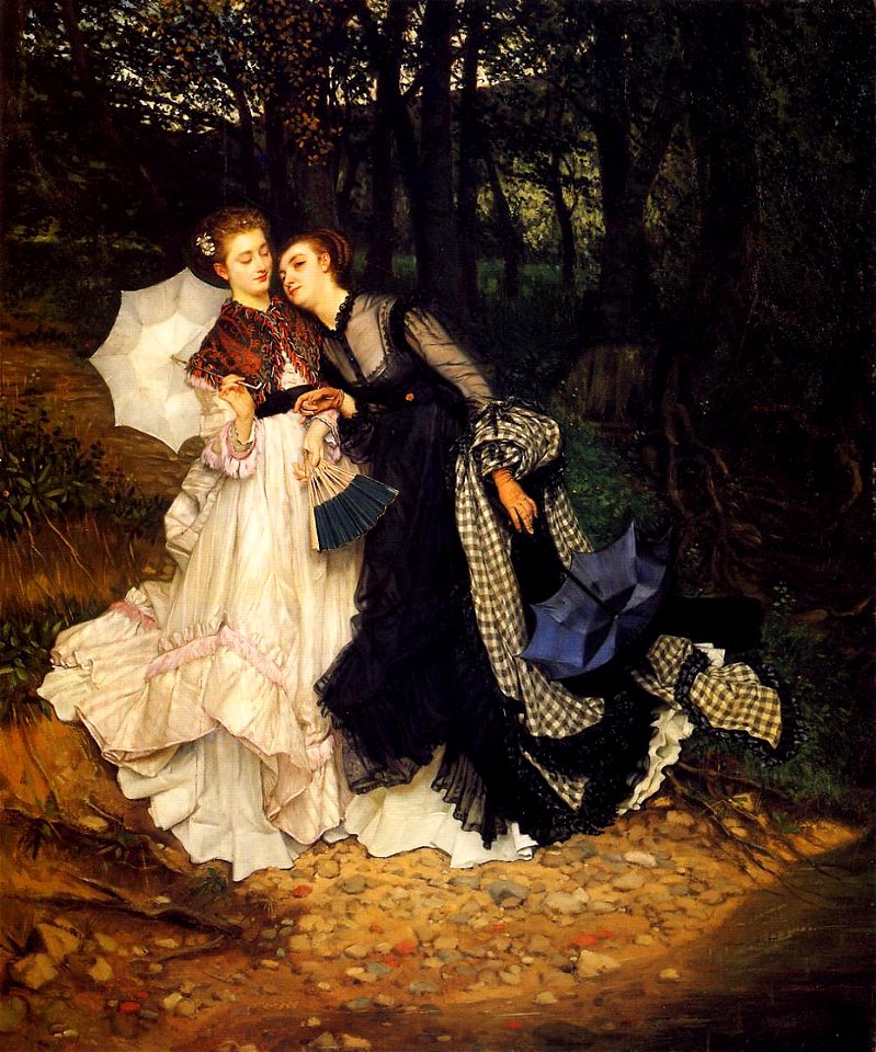 James Tissot - The Confidence