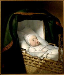 Jan Adam Kruseman - Doodsbedportret van Arent van IJsendijk (1829-1830) - 4310 - Centraal Museum