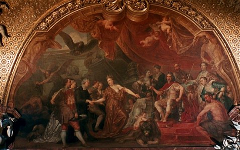 Jan Anthonie Coxcie - Allegory of the acts of peace of Frederick I