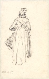 James Ward - Woman Standing, Seen from the Back - Google Art Project