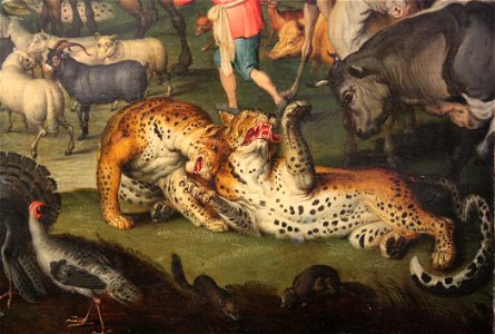 Jan Brueghel l'Ancien - Entrée dans l'Arche 03