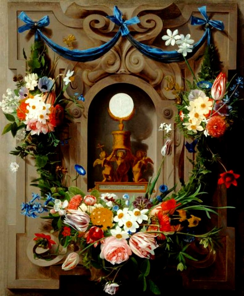 Jan Anton van der Baren - De Eucharistie - GG 549 - Kunsthistorisches Museum