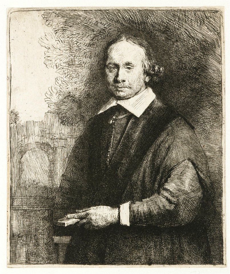 Jan Antonides van der Linden by Rembrandt van Rijn