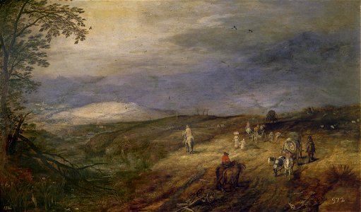 Jan Brueghel (I) - Forest Road