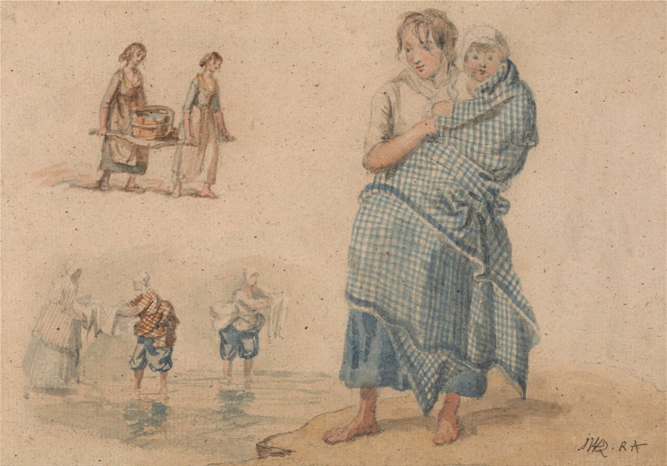 James Ward - Scottish Peasant Women - Google Art Project