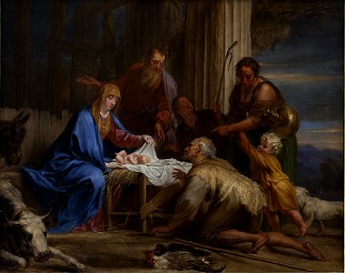 Jan Boeckhorst - The Adoration of the Shepherds - KMSsp259 - Statens Museum for Kunst