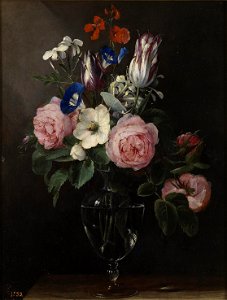 Jan Brueghel (I) - Flower Vase. Free illustration for personal and commercial use.