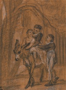 James Ward - Study for the Oil Painting The Children of Theophilus Levitt, Esquire. - Google Art Project