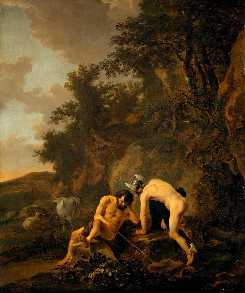 Jan Both - Landscape with Mercury and Argus