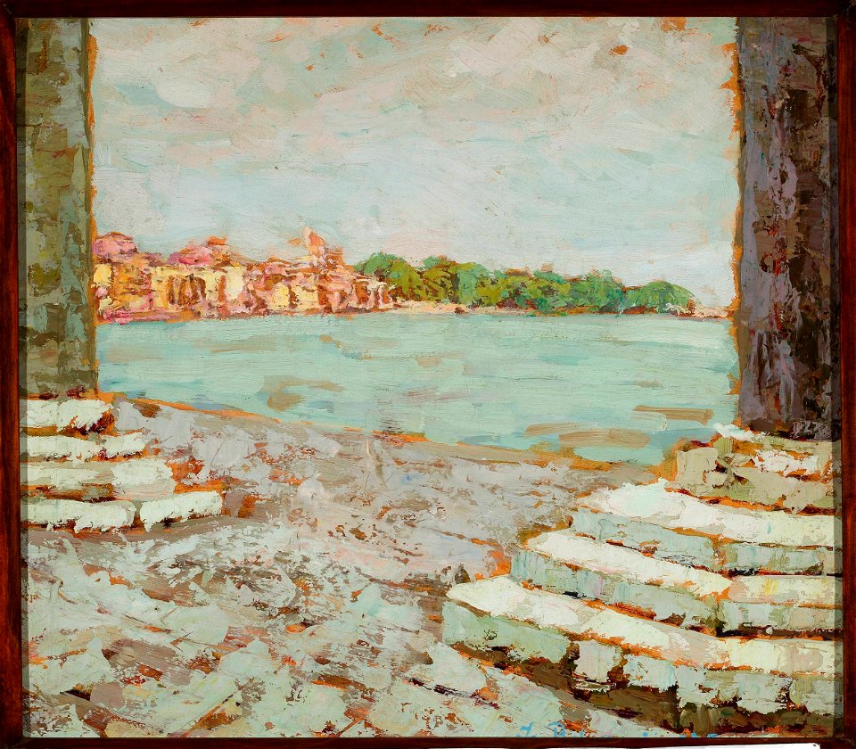 Jan Bohuszewicz - View from Piazzetta in Venice - MPW 3579 MNW - National Museum in Warsaw