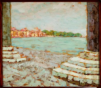 Jan Bohuszewicz - View from Piazzetta in Venice - MPW 3579 MNW - National Museum in Warsaw
