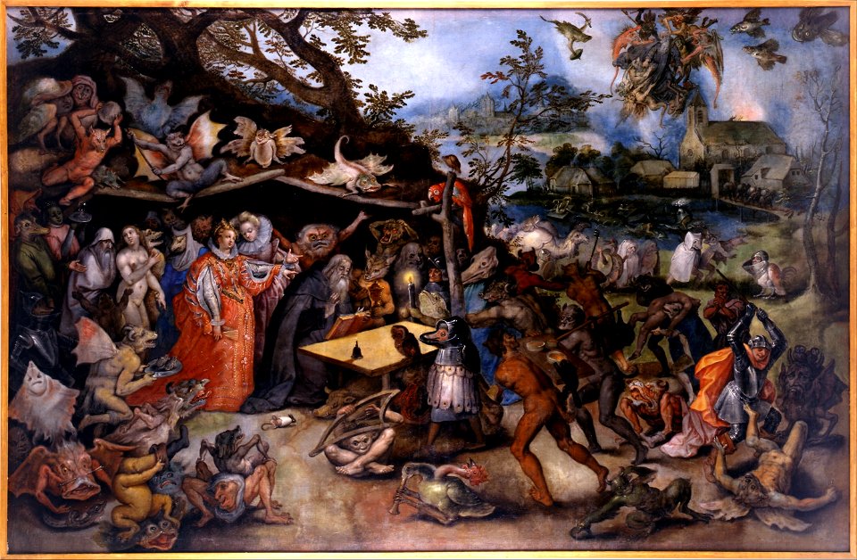 Jan Brueghel - Tentaciones de San Antonio Abad - Google Art Project