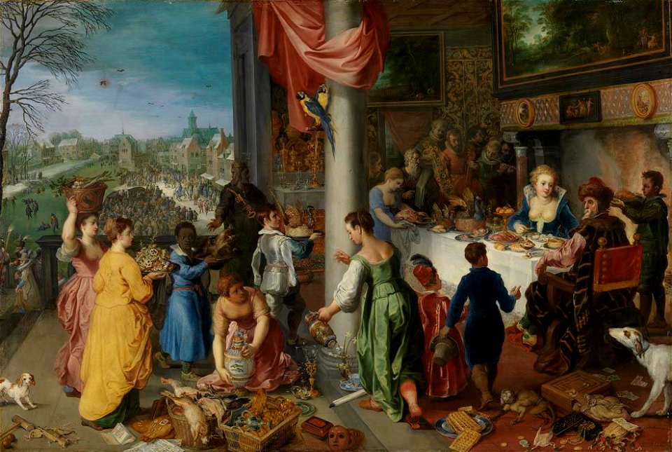 Jan Brueghel d. Ä. mit Hendrik van Balen - Der Winter - 13712 - Bavarian State Painting Collections