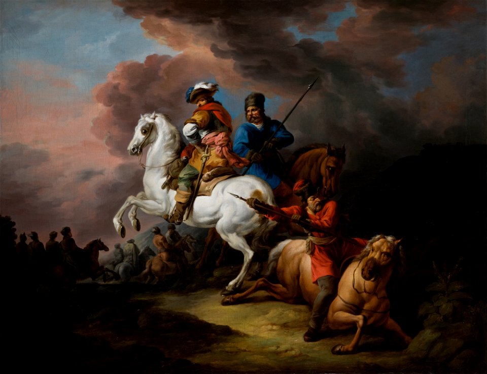 Jan Bogumił Plersch - Battle Scene - MNK II-a-1124 - National Museum Kraków
