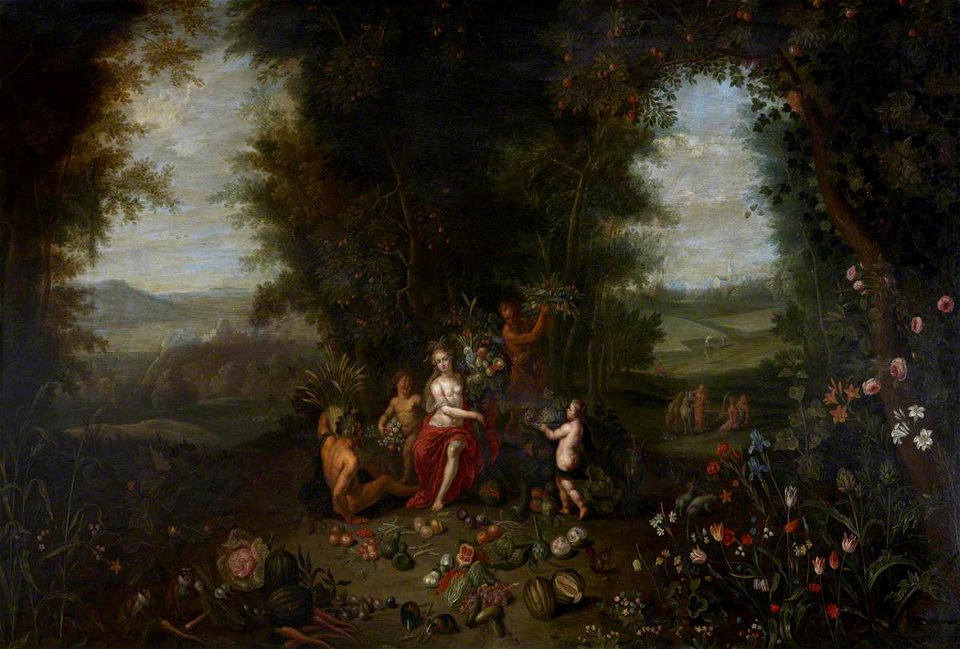 Jan Brueghel the elder (1568-1625) (after) - The Four Elements, Earth - 872528 - National Trust