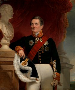 Jan Adam Kruseman - J.C. de Brunet (^-1861), consul-generaal van Rusland te Amsterdam - SA 1847 - Amsterdam Museum