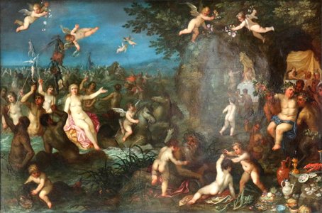Jan Brueghel I-Bacchus. Free illustration for personal and commercial use.
