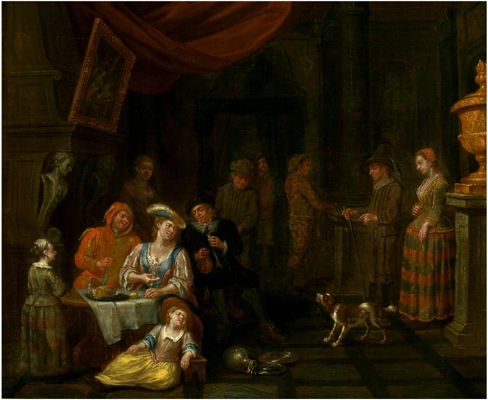 Jan Baptist Monteyne - Shrove Tuesday