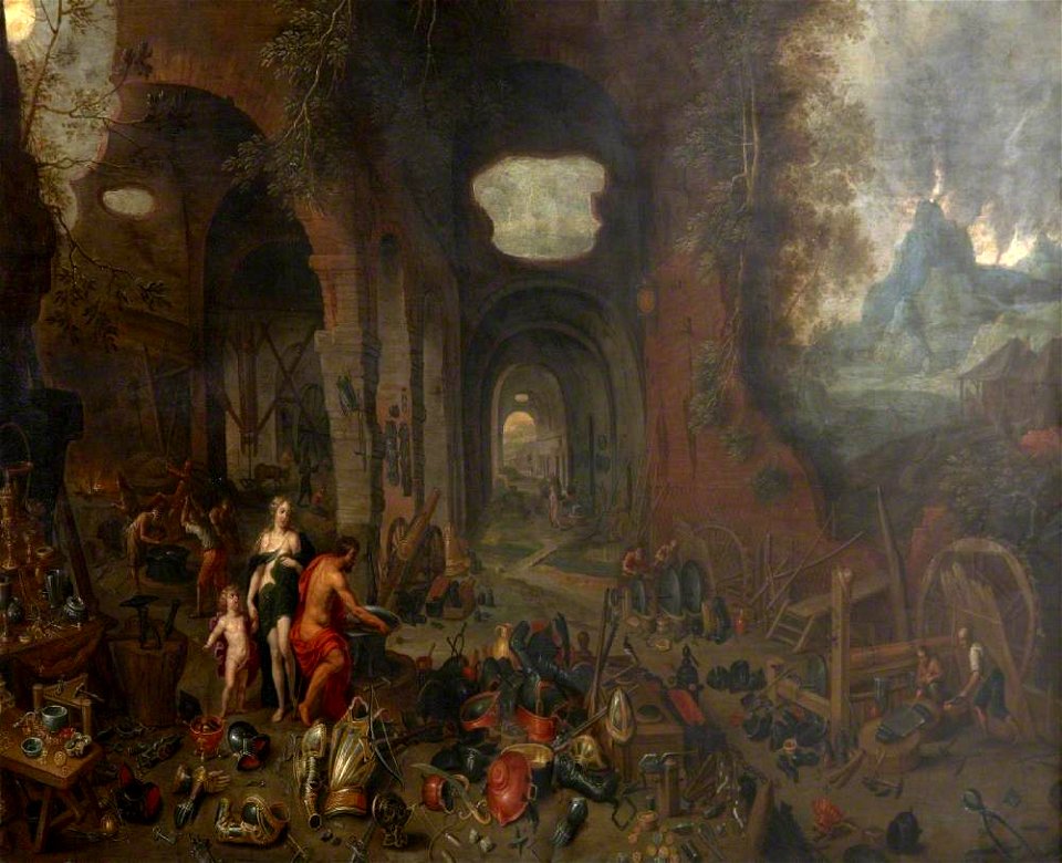 Jan Brueghel the elder (1568-1625) (after) - The Four Elements, Fire - 872531 - National Trust