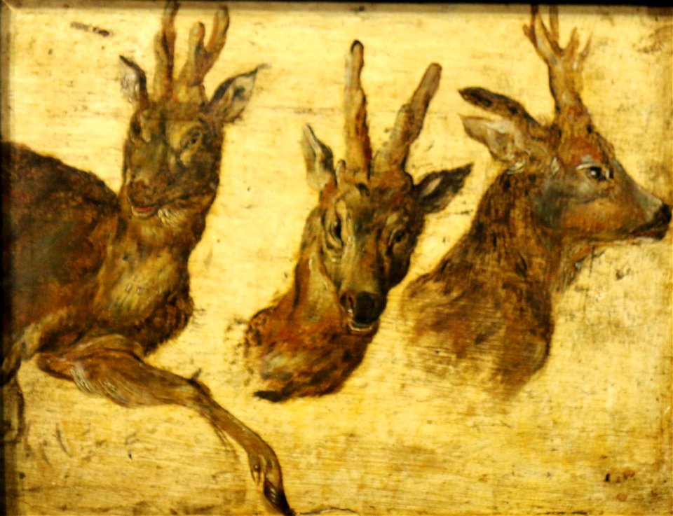 Jan Brueghel (I) - tête de brocards