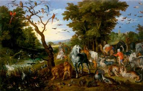 Jan Brueghel the Elder - The Entry of the Animals into Noah's Ark - Google Art Project