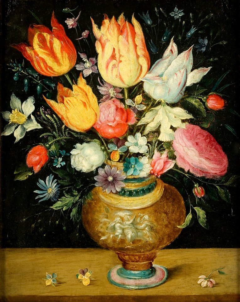 Jan Brueghel de Oude - Vaas met bloemen - BR0001 (R446) - Rijksmuseum Twenthe
