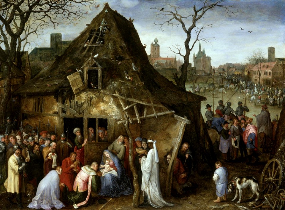Jan Brueghel de Oude - Aanbidding door de koningen (priv. coll.)