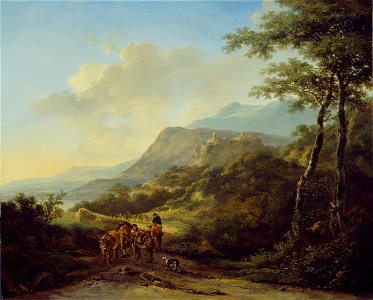 Jan Both - Italian Landscape with Travelers - 1987.67 - Art Institute of Chicago