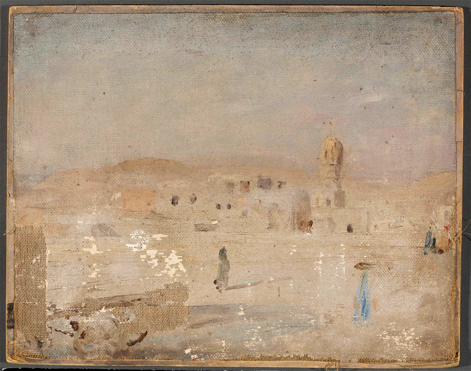 Jan Ciągliński - From Cairo. From the journey to Egypt - MP 1580 MNW - National Museum in Warsaw