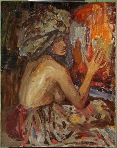 Jan Ciągliński - Fire - MP 1765 MNW - National Museum in Warsaw