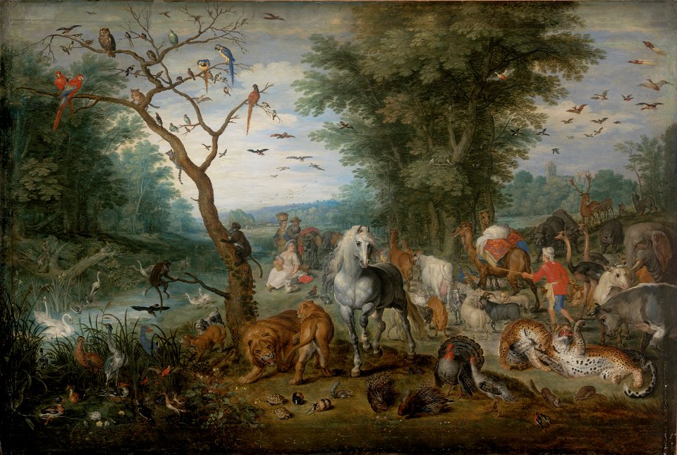 Jan Breughel Ii - Paradise Landscape with Animals - Google Art Project