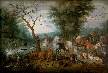 Jan Breughel Ii - Paradise Landscape with Animals - Google Art Project