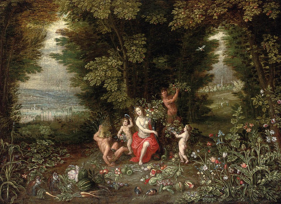 Jan Bruegel (II) - An Allegory of Earth