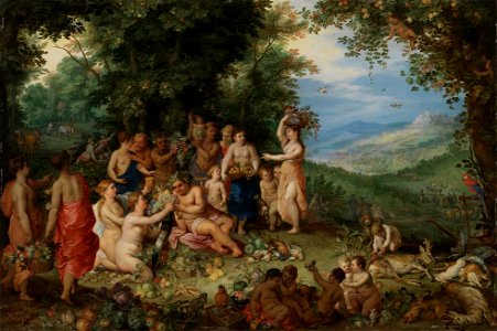 Jan Brueghel d. Ä. mit Hendrik van Balen - Der Herbst - 13711 - Bavarian State Painting Collections