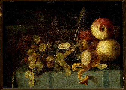 Jan Chrucki - Still life with a glass - MP 2796 - National Museum in Warsaw