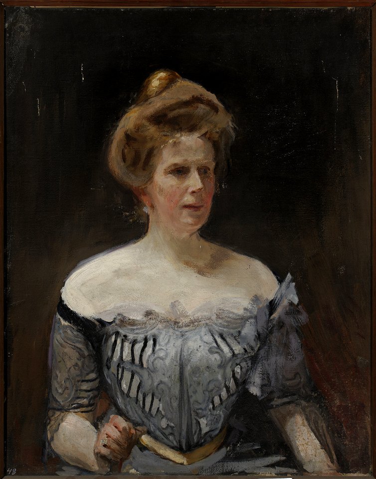 Jan Ciągliński - Portrait of baroness Stackelberg - MP 1771 - National Museum in Warsaw