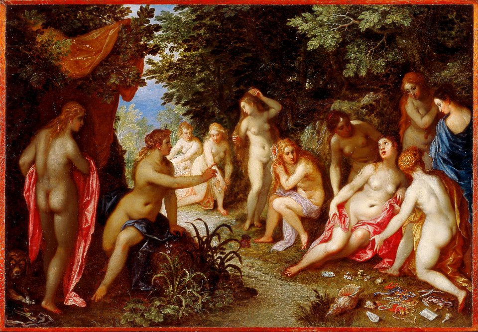 Jan Brueghel, the elder and Hendrick van Balen - Diana and Callisto - Google Art Project