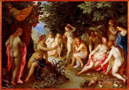 Jan Brueghel, the elder and Hendrick van Balen - Diana and Callisto - Google Art Project