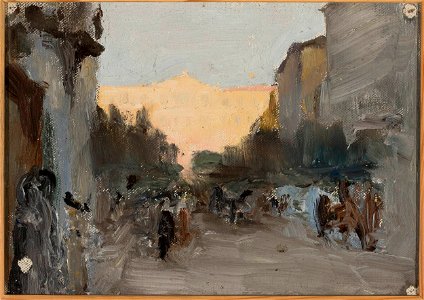 Jan Ciągliński - Athens. From the journey to Greece - MP 1641 MNW - National Museum in Warsaw