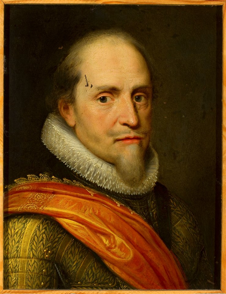 Jan Antonisz. van Ravesteyn - Portrait of Maurice of Orange - M.Ob.1649 - National Museum in Warsaw