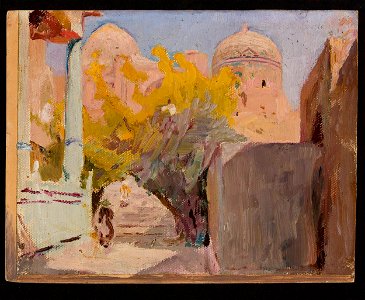 Jan Ciągliński - Bukhara. From the journey to Turkestan - MP 1721 MNW - National Museum in Warsaw