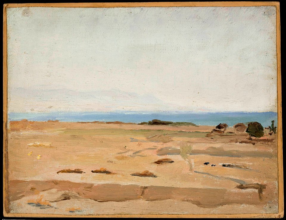 Jan Ciągliński - Gulf o Corinth. From the journey to Greece - MP 1633 MNW - National Museum in Warsaw