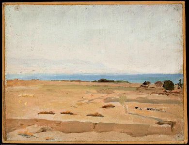 Jan Ciągliński - Gulf o Corinth. From the journey to Greece - MP 1633 MNW - National Museum in Warsaw