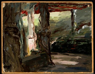Jan Ciągliński - Miramar motif. From the journey to Greece - MP 1619 MNW - National Museum in Warsaw