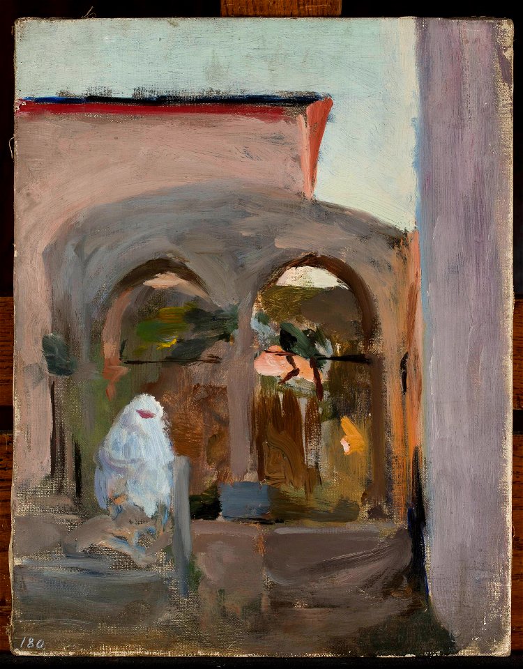 Jan Ciągliński - Bakhchisaray. From the journey to Crimea - MP 1437 MNW - National Museum in Warsaw