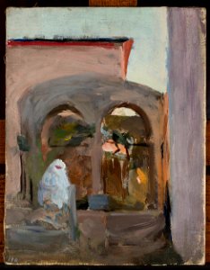 Jan Ciągliński - Bakhchisaray. From the journey to Crimea - MP 1437 MNW - National Museum in Warsaw