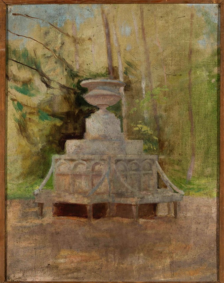 Jan Ciągliński - Park motif from Talashkino - MP 1877 MNW - National Museum in Warsaw