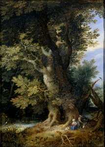 Jan Brueghel - Rust op de vlucht naar Egypte