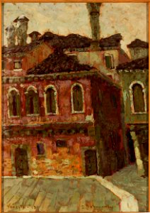 Jan Bohuszewicz - Campiello s. Maddalena - MPW 3947 MNW - National Museum in Warsaw