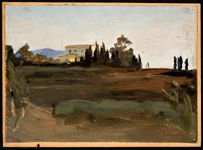 Jan Ciągliński - Corfu. From the journey to Greece - MP 1617 MNW - National Museum in Warsaw